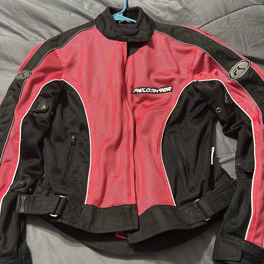 Women's mesh motorcycle jacket